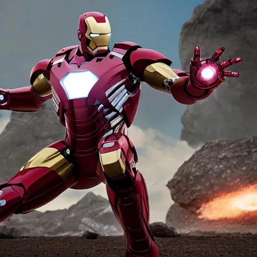 Image similar to iron man and war machine fighting, unreal engine 5, hyper detailed, realistic, volumetric lighting, octane render, 4 k