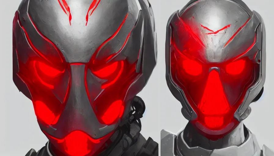 Image similar to unmasked joe biden in white metal armor with red lights in it, white background, hyperdetailed, artstation, cgsociety, 8 k