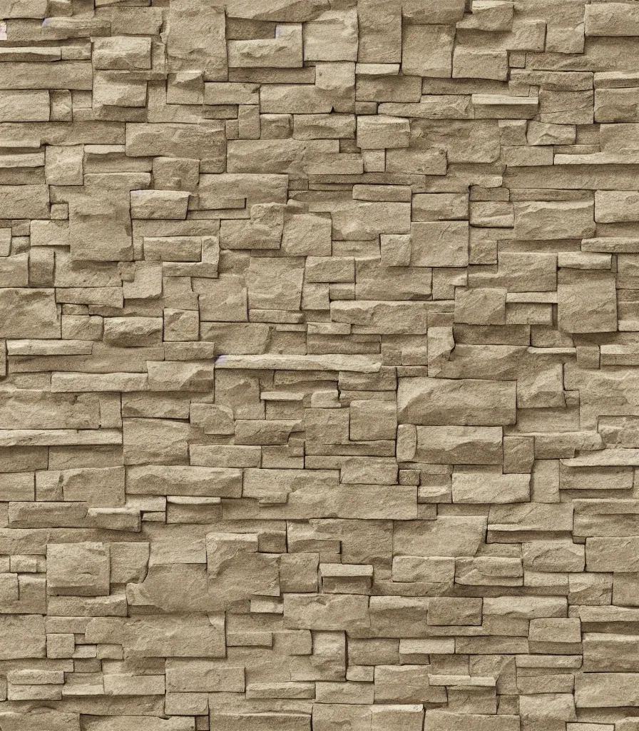 Image similar to texture map of beige stone with horizontal rectilinear engraving cutout