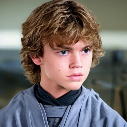 Image similar to anakin Skywalker in breaking bad