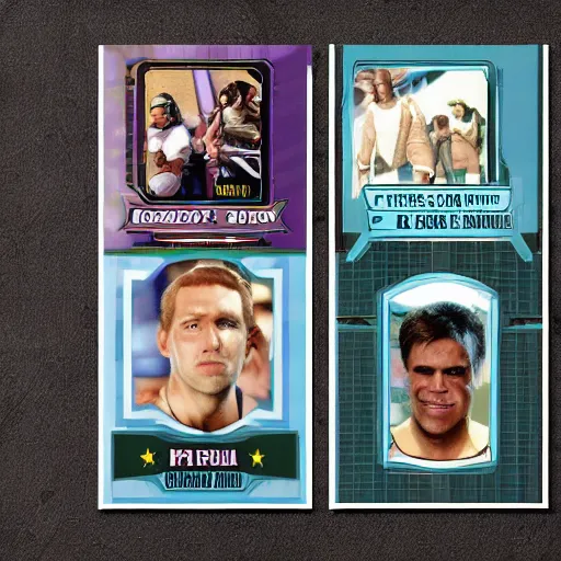 Prompt: Trading Card Template