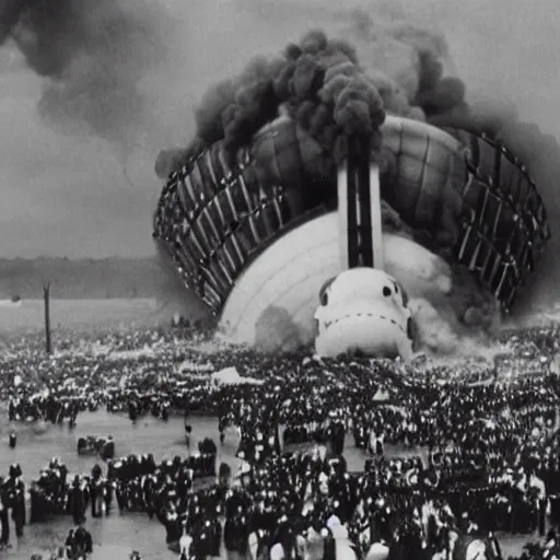 Prompt: hindenburg disaster standing in large shower, 4 k realistic photo