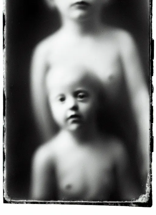 Prompt: verisimilitude, black and white photograph, wet glass negative