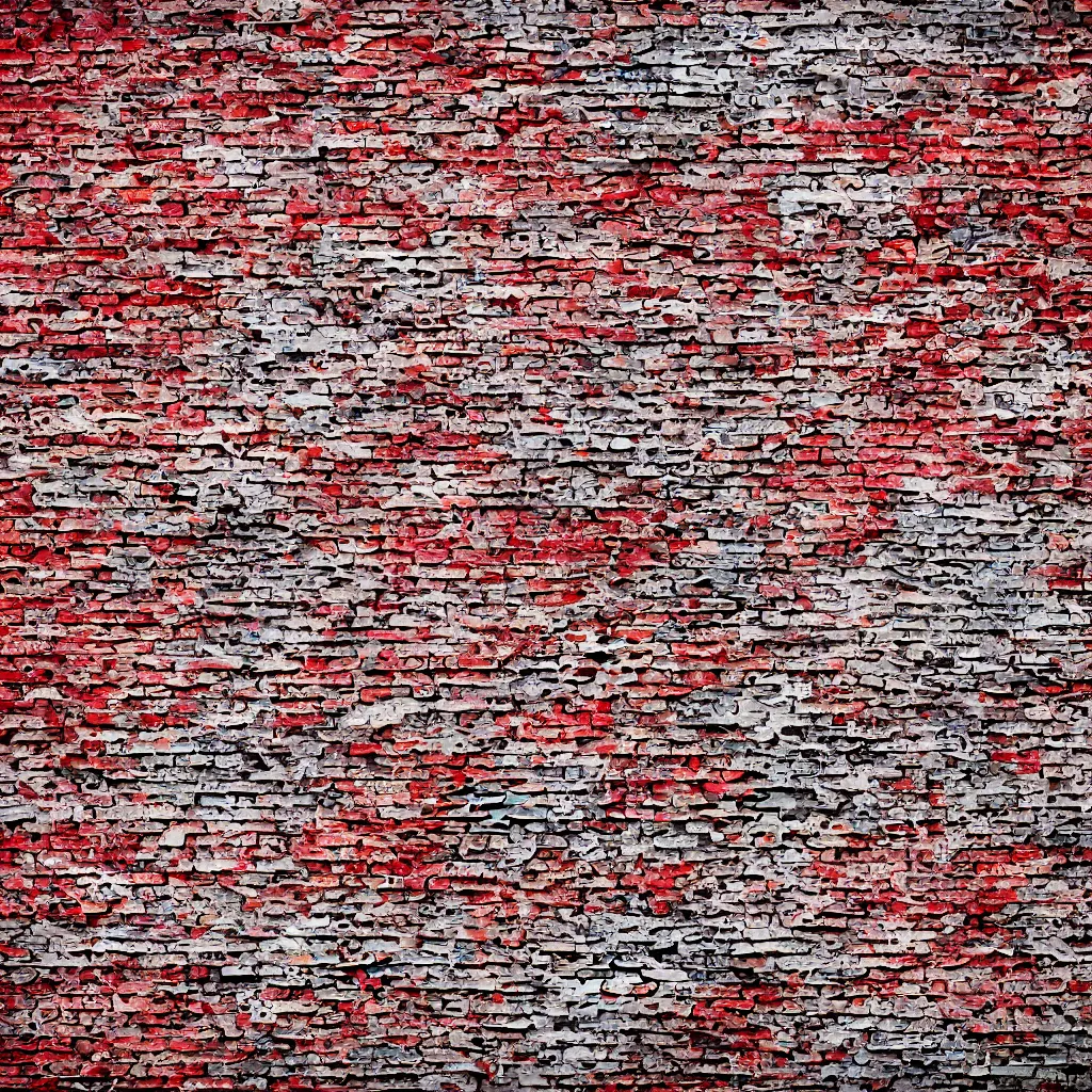 Image similar to graffiti painted brick texture