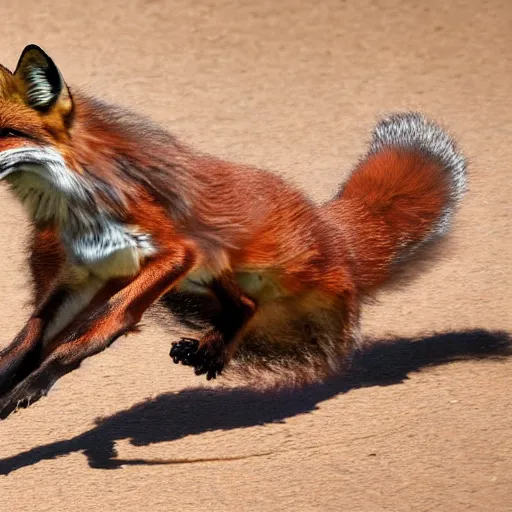 Image similar to the quick brown fox jumps over the lazy dog, 4k ultra realistic photo