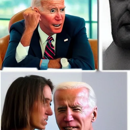 Image similar to man with giant nose that looks like joe biden