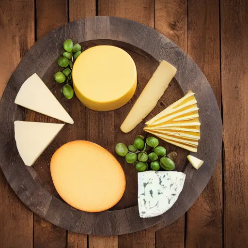 Image similar to cheese wheel, photograph