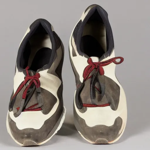 Image similar to A Pair of Running Shoes by Williams Blake.