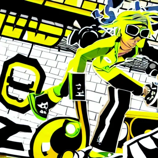 Image similar to jet set radio