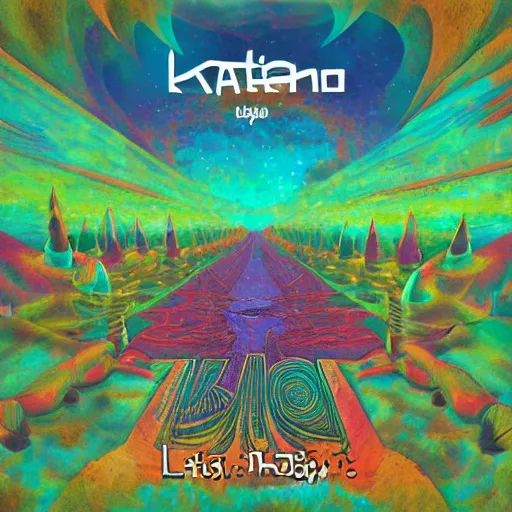 Image similar to katzkab's new album cover, lsd