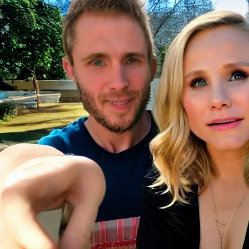 Image similar to pov date with kristen bell