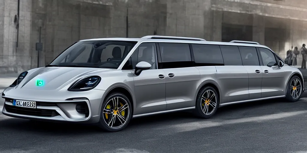 Image similar to “2021 Porsche Minivan, ultra realistic, 4K, high detail”