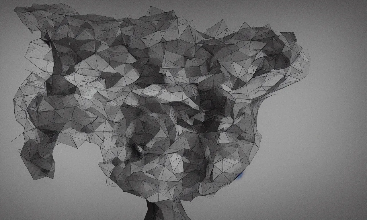 Image similar to a paradox, digital art, 3d, illustration