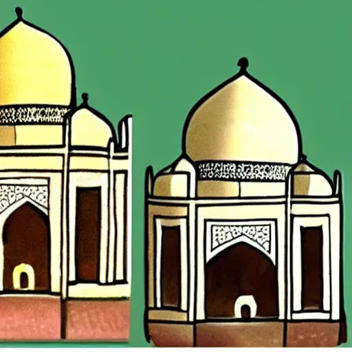 Image similar to cheese a reconstruction of the cheese taj mahal made ot of cheese, cheese