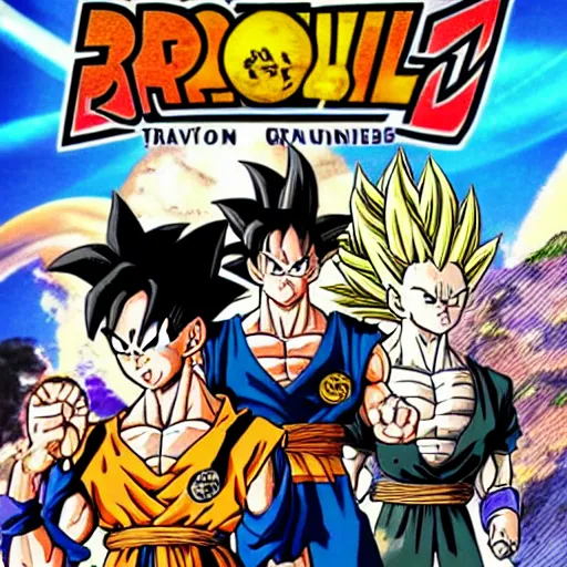 Image similar to ttrpg cover for dragon ball: grand adventures by Akira toriyama in the style of Dragon ball GT