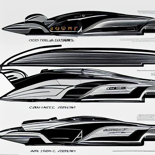 Image similar to art deco, race car, concept art