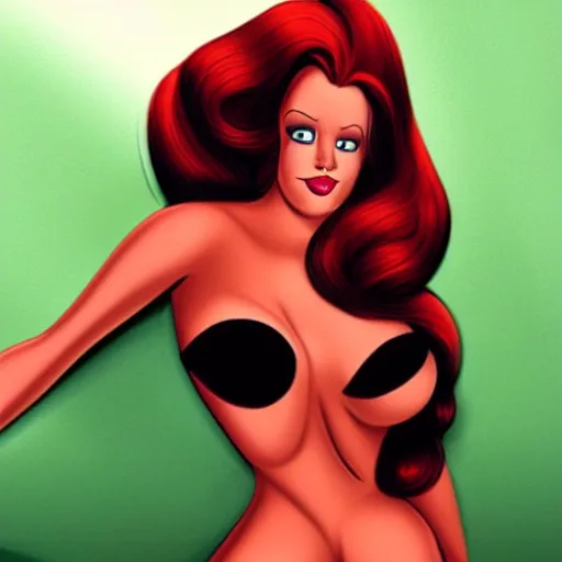 Prompt: Jessica rabbit in real life