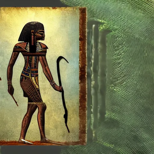 Image similar to predator in ancient egypt