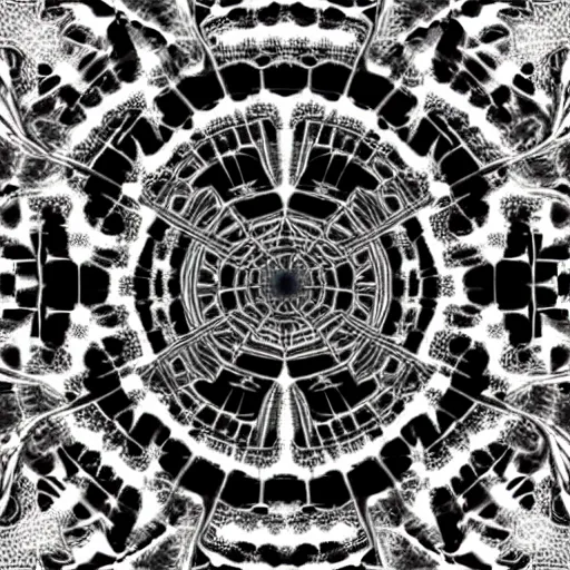 Image similar to Igor Ivanovich Strelkov became an alien fractal structure