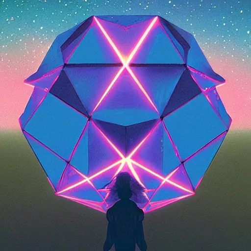 Prompt: demonic realistic round universe pentagon marlin wood cube nectar , by Beeple and Ilya Kuvshinov and Ross Tran , tarot card , National Geographic photo , fauvist