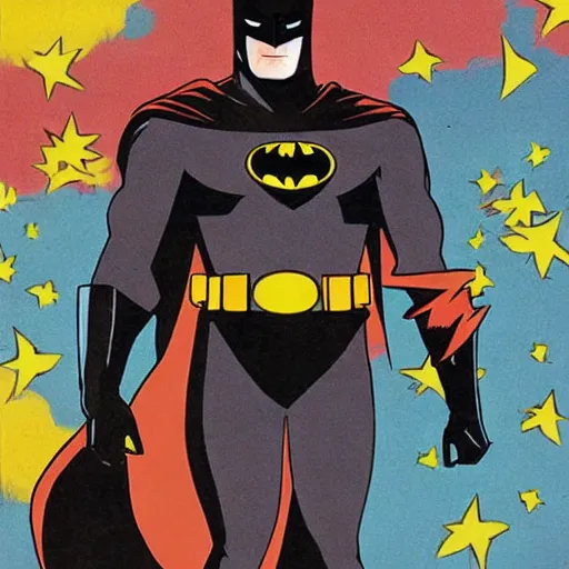 Image similar to super batman, Hiroaki Tsutsumi style