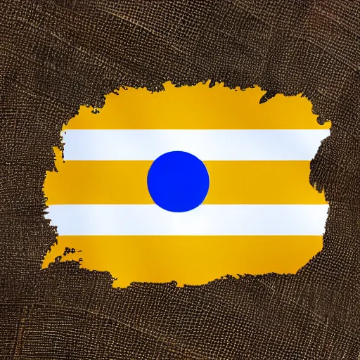 Prompt: argentina flag but instead of sun it's a banana