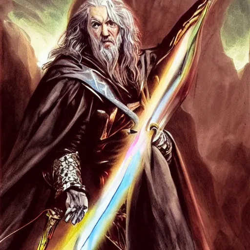 Prompt: ( ( gandalf ) ) as spawn!!!, by anthony van dyck, artstation, illustration, sketch, comic book, polychromatic - colors, insanely detailed and intricate, hypermaximalist, elegant, ornate, hyper realistic, super detailed