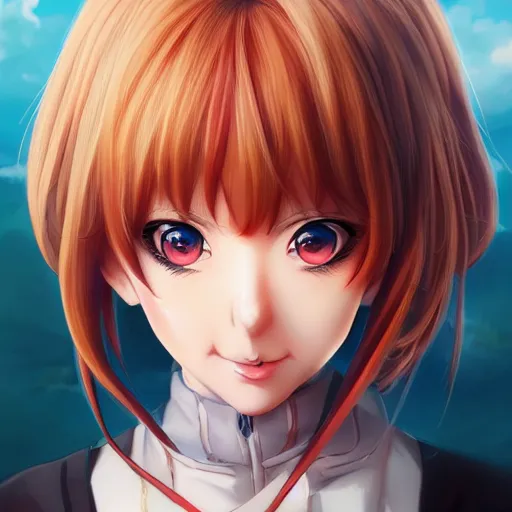 Prompt: anime portrait of Angela Merkel as an anime girl by Stanley Artgerm Lau, WLOP, Rossdraws, James Jean, Andrei Riabovitchev, Marc Simonetti, and Sakimichan, trending on artstation