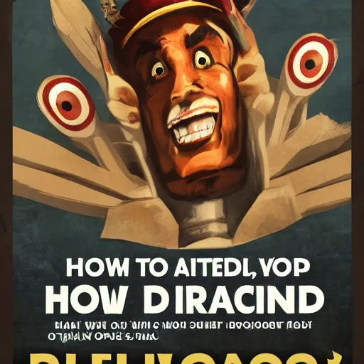 Image similar to Discord Propaganda Poster, 9k, cinematic