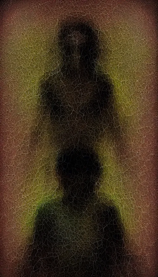 Prompt: portrait of a digital shaman, by peter holme iii