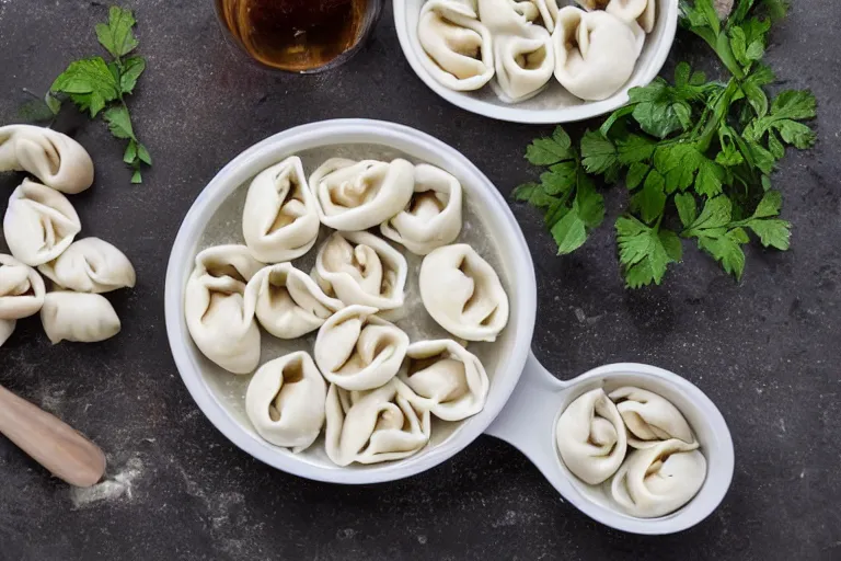 Image similar to a bathtub full of pelmeni