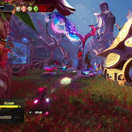 Prompt: otherland metaverse
