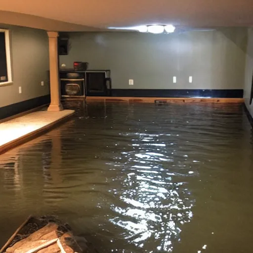 Image similar to flooded basement,