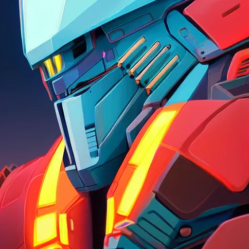 Prompt: face icon stylized minimalist transformers, loftis, cory behance hd by jesper ejsing, by rhads, makoto shinkai and lois van baarle, ilya kuvshinov, rossdraws global illumination