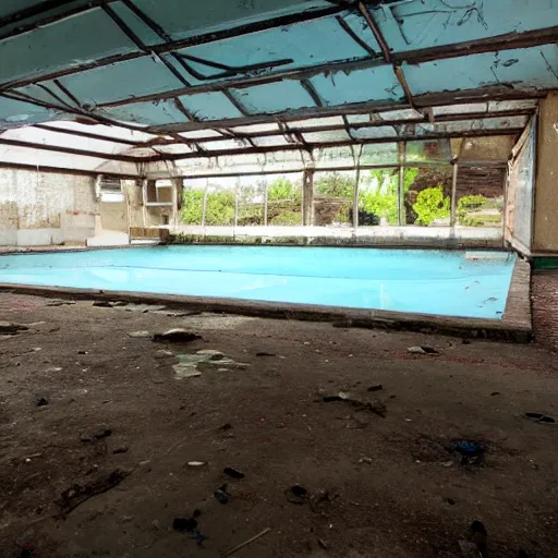 Image similar to abandoned swimming pool