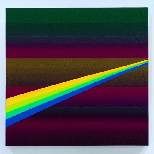 Prompt: 🌈 🕳 geometric 4 k 8 + k 🕳 by shusei nagaoka, david rudnick, airbrush on canvas, pastell colours, cell shaded