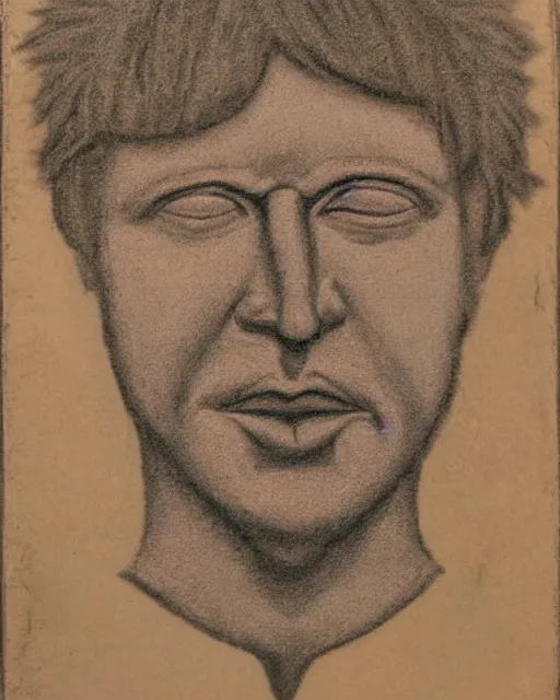 Prompt: a 5 0 0 0 bc portrait of boris johnson