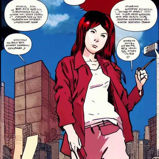 Image similar to amy pond by satoshi kon