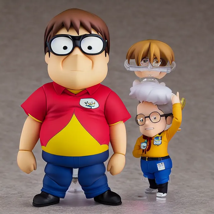 Image similar to peter griffin, an anime nendoroid of peter griffin, figurine, detailed product photo