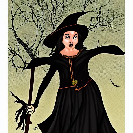 Image similar to a witch by barbara canepa and elisabetta gnone