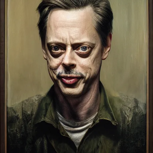 Prompt: hyperrealistic mixed media high resolution painting of a Steve Buscemi smiling in the civil war, stunning 3d render inspired art by István Sándorfi and Greg Rutkowski, perfect symmetry, dim volumetric lighting, 8k octane beautifully detailed render, post-processing, extremely hyper-detailed, intricate, epic composition, highly detailed attributes, highly detailed atmosphere, cinematic lighting, masterpiece, trending on artstation, very very detailed, masterpiece, stunning, flawless structure, lifelike texture, perfection,