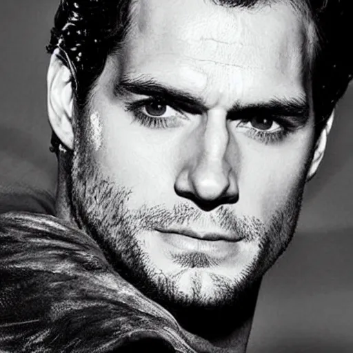 Prompt: Henry Cavill as a JoJo