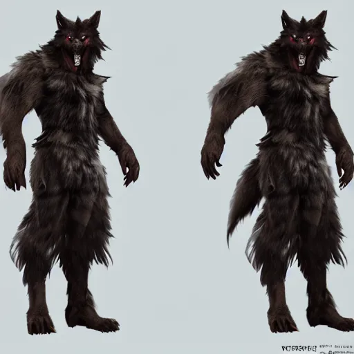 Image similar to cute handsome werewolf from van helsing unreal engine hyperreallistic render 8k character concept art masterpiece