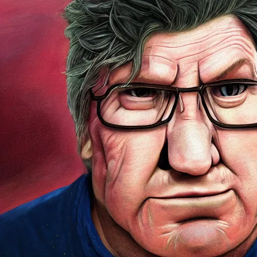 Image similar to Roger Waters dressed as Peter Griffin, extremely detailed eyes, fantastic details full face, mouth, trending on artstation, pixiv, cgsociety, hyperdetailed Unreal Engine 4k 8k ultra HD, Stanley Artgerm Lau, WLOP, Rossdraws, James Jean Marc Simonetti Ruan Jia and Mandy Jurgens and Artgerm and William-Adolphe Bouguerea Sakimichan