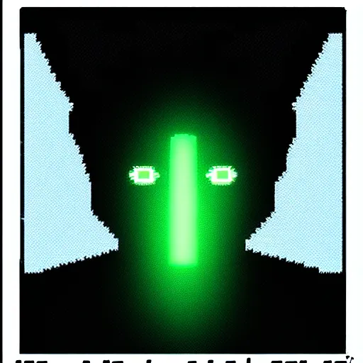 Prompt: photo of a dramatically lit alien staring into your soul, full body portrait, 1 6 bit, pc - 9 8, pc - 9 8 0 0