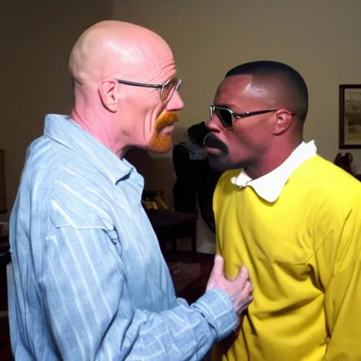 Image similar to walter white meets walter black, his african american version