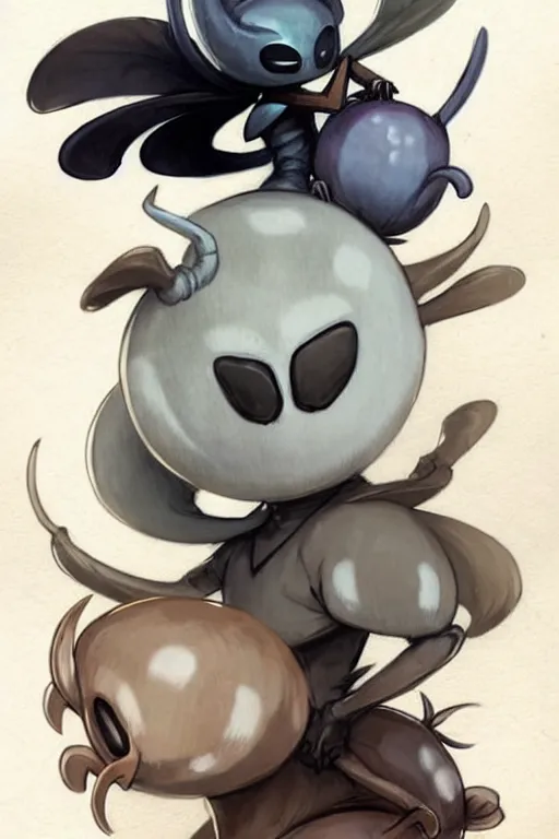 Image similar to ( ( ( ( ( 1 9 5 0 s hollow knight new characters. muted colors. ) ) ) ) ) by jean - baptiste monge!!!!!!!!!!!!!!!!!!!!!!!!!!!!!!