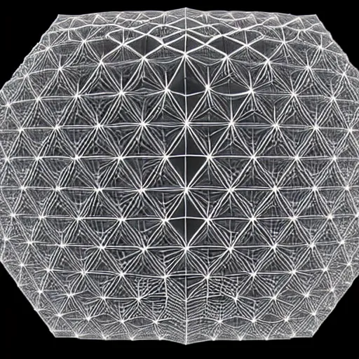 Image similar to uhd scanning electron microscope photo of new metamaterial consisting of carbon atoms in a lattice structure