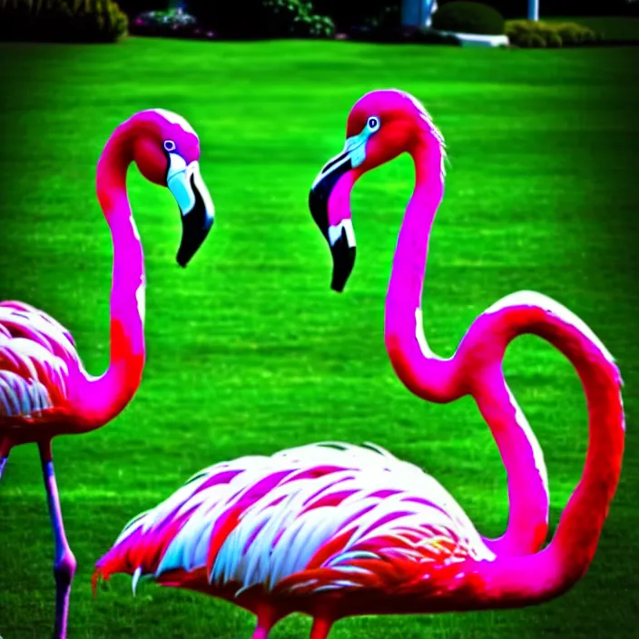 Image similar to flamingo lawn monsters at vanvcouver,british columbia,canada