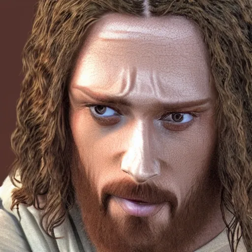 Prompt: jesus facepalm, photorealistic